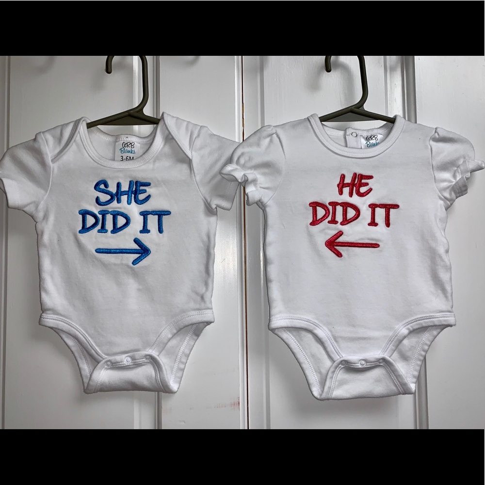 Boy/Girl twin set